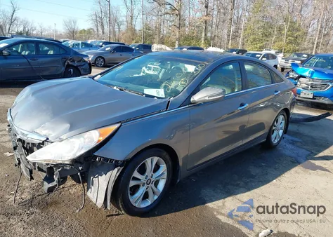 2013 Hyundai Sonata Limited из США, поврежденный, VIN 5NPEC4AC7DH679108